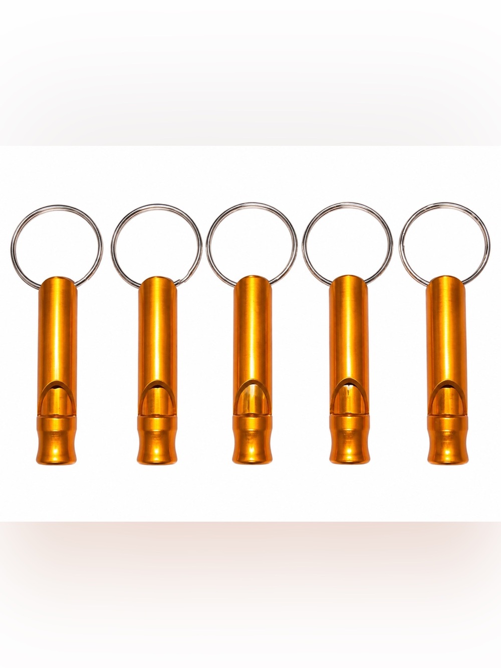 5 pack emergency whistle